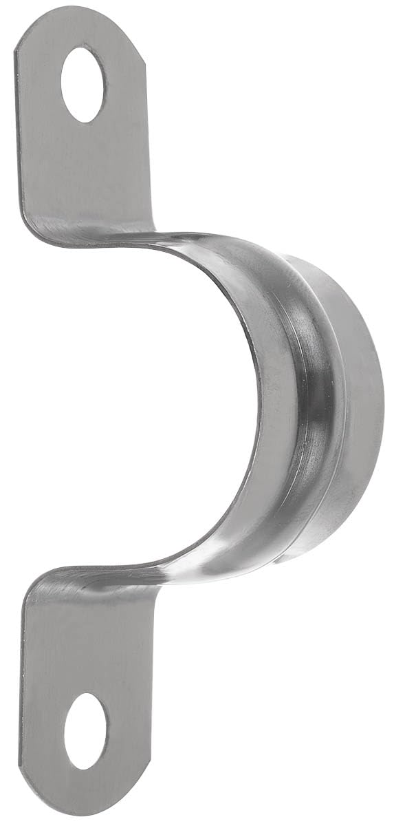 YoiYee 25mm Pipe Clamp, 304 Stainless Steel U Saddle Clip, Pack of 10