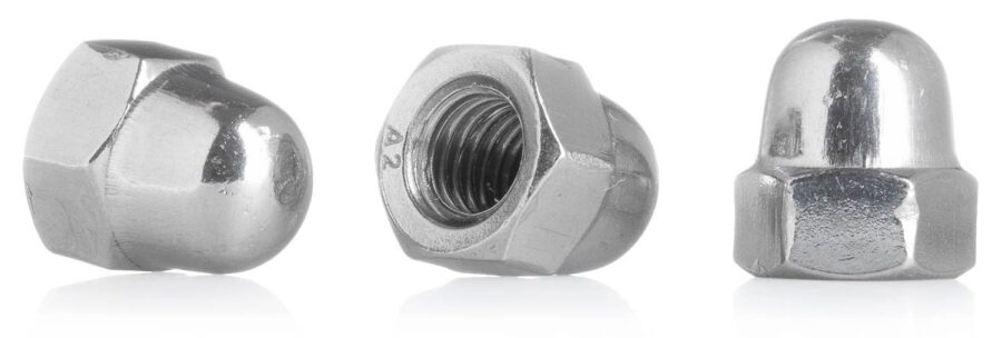 YoiYee M6 Dome Cap Nut, 304 Stainless Steel(A2-70), Pack of 20