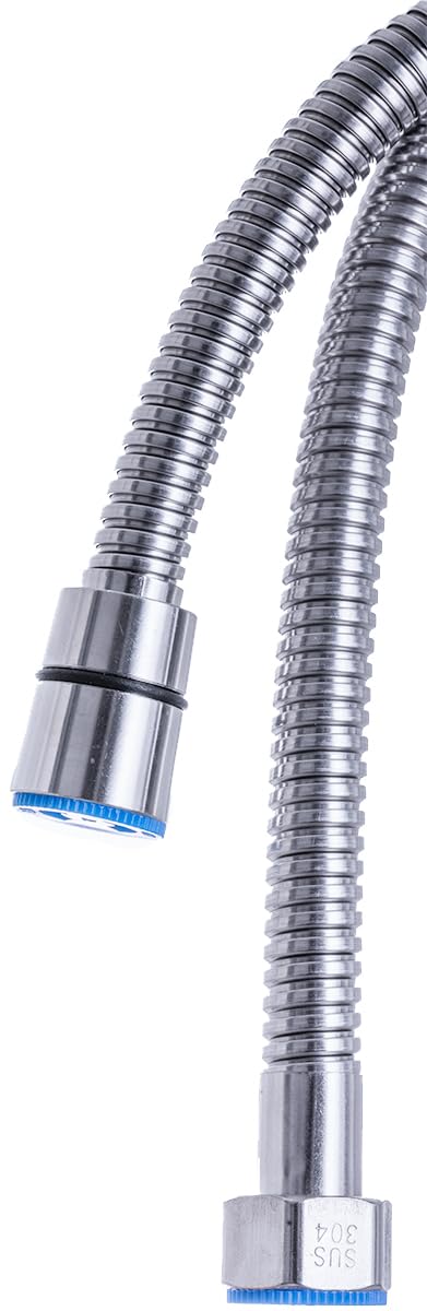 YoiYee 1.2m Stainless Steel Replacement Shower Hose
