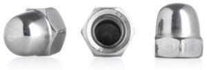 YoiYee M8 Dome Cap Nut, 304 Stainless Steel(A2-70), Pack of 20