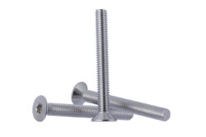 YoiYee M6 x 50mm Countersunk Furniture Bolts, Hex Socket Screws 10 Pack