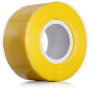 YoiYee Yellow Self Amalgamating Tape, Waterproof Silicone Rubber 3m x 25mm
