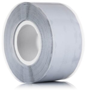 YoiYee Self-Amalgamating Tape, 3m x 25mm Waterproof Silicone Rubber, Grey