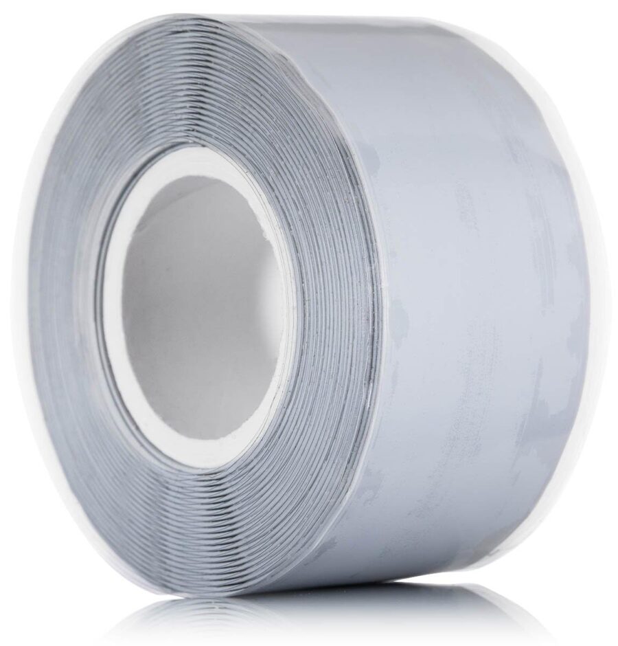 YoiYee Self-Amalgamating Tape, 3m x 25mm Waterproof Silicone Rubber, Grey