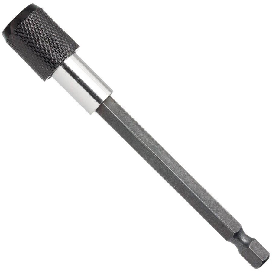 YoiYee Magnetic Bit Holder Extension, 10cm Universal 1/4-inch Hex Shank, Quick Release, Heavy Duty, Magnetic Tip, Screwdriver Bit Holder