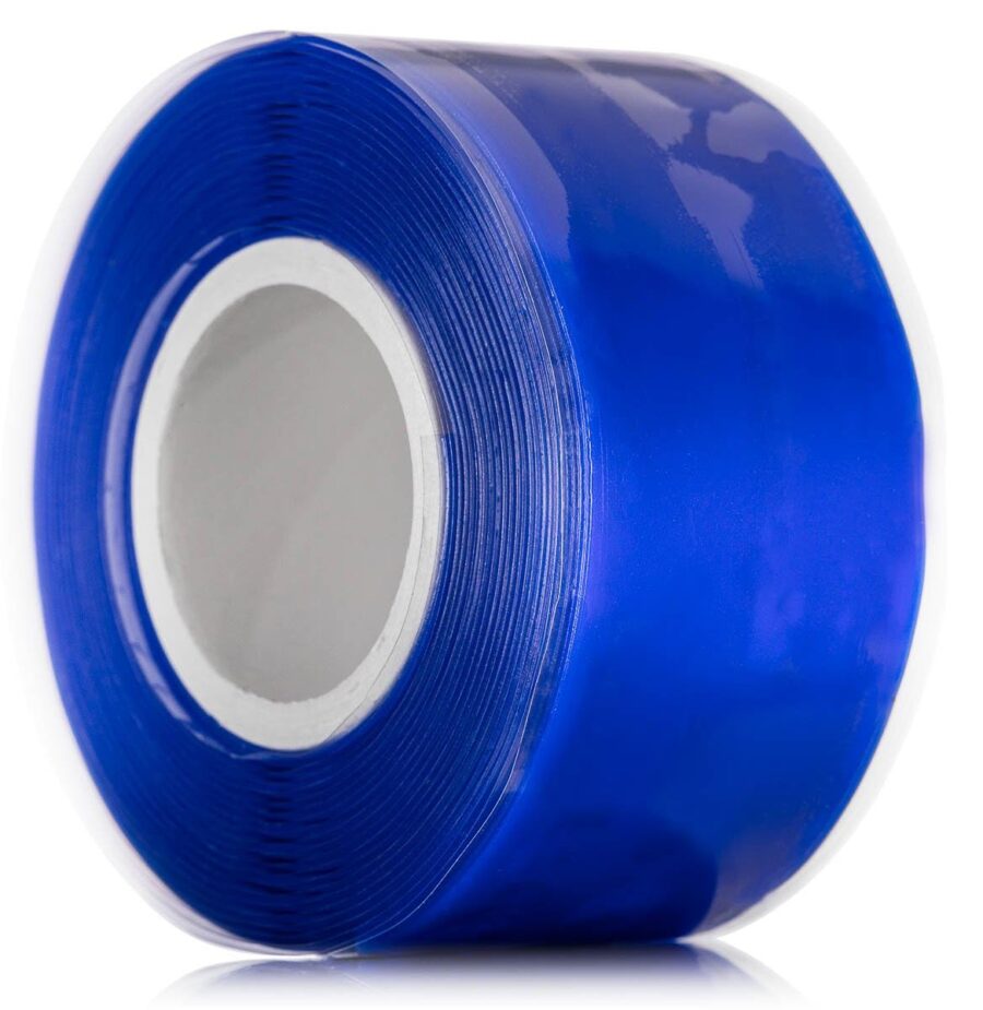 YoiYee Blue Self-Amalgamating Tape, 3m x 25mm Waterproof Silicone Rubber