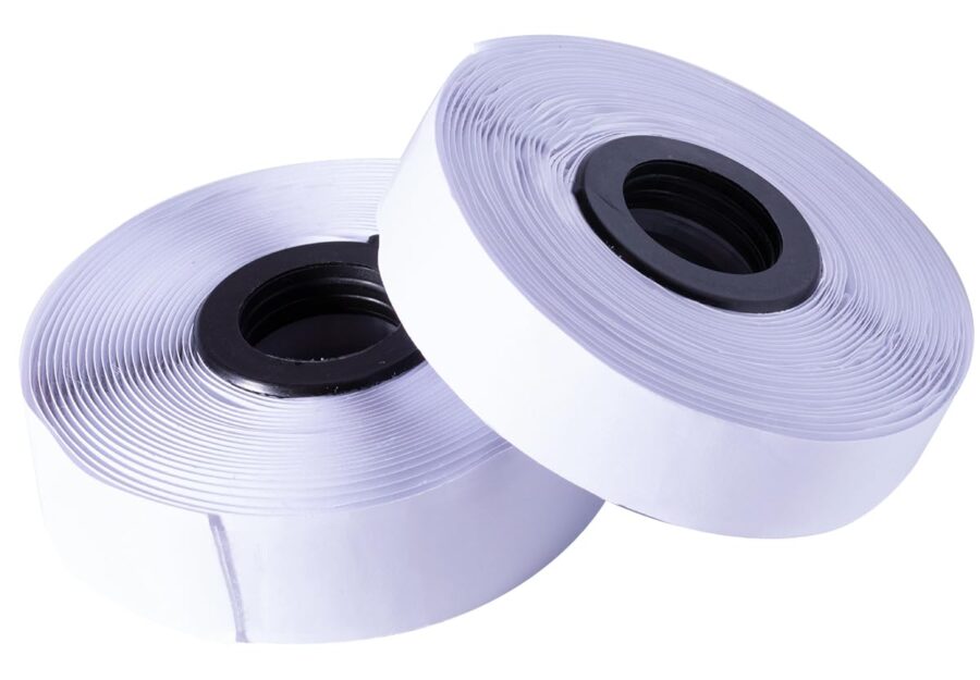 YoiYee 20mm x 5m Hook and Loop Tape, Self Adhesive, 2 Rolls, White