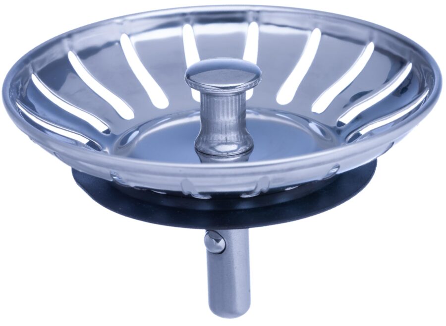 YoiYee 78mm 304 Stainless Steel Sink Strainer Plug – Universal Fit for Kitchen Sink, Easy to Clean, Rust-Resistant