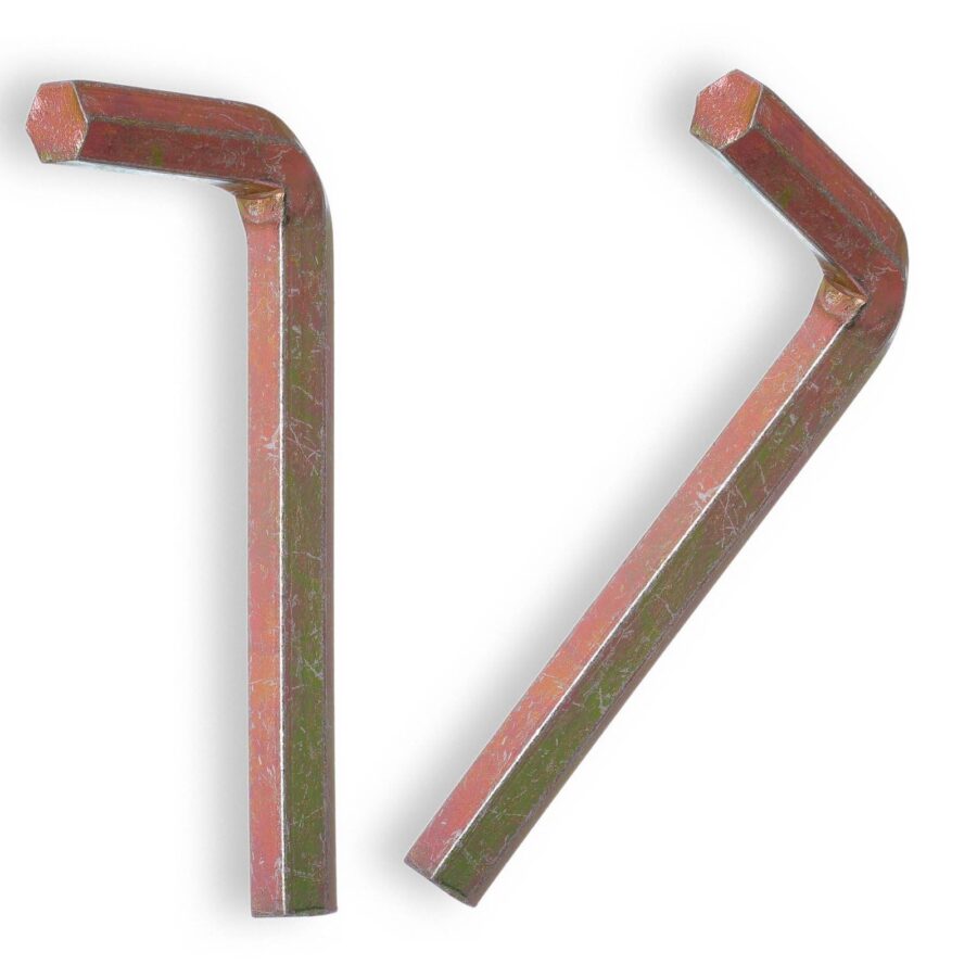 YoiYee M10 Hex Key Allen Wrench, 10mm L-Shaped Metric Keys, 2 Pack