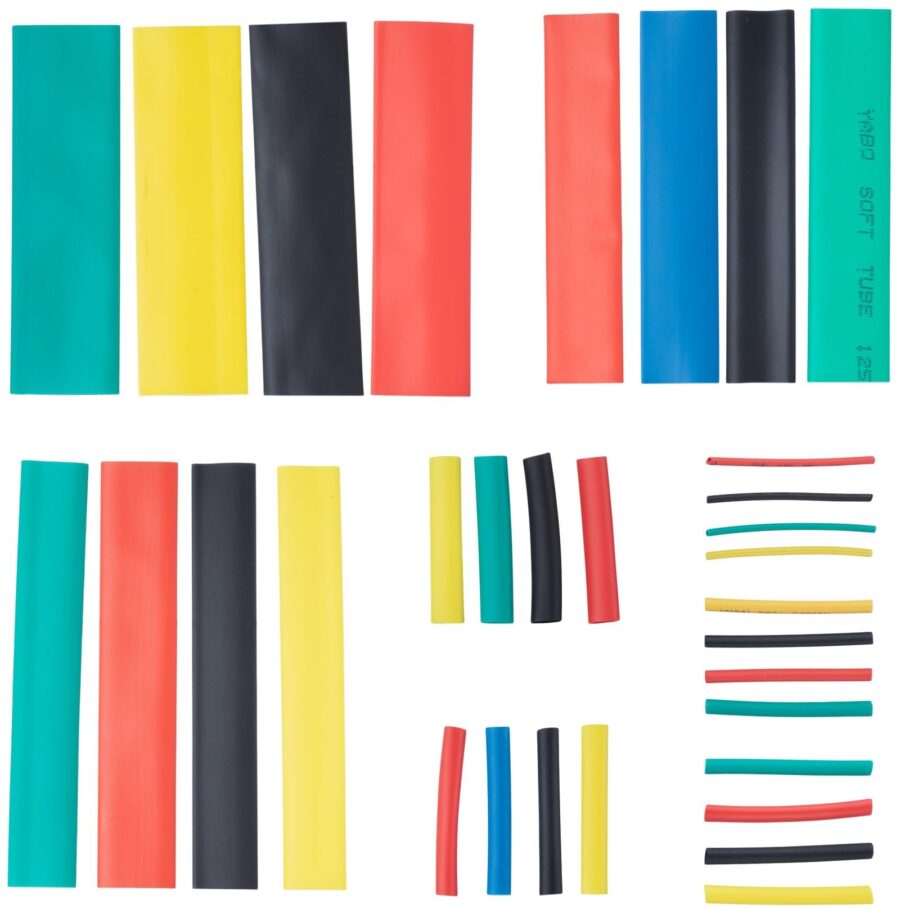 YoiYee 164-Piece Heat Shrink Tubing Kit, 8 Sizes Electrical Wire Sleeves