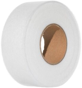 YoiYee Professional Iron On Hemming Web Tape for Fabric Bonding (No Sewing Required)-Fusing Patching Hem Curtain, School Badges & Clothes, Trousers, 40mm Wide, 64 m extra Long