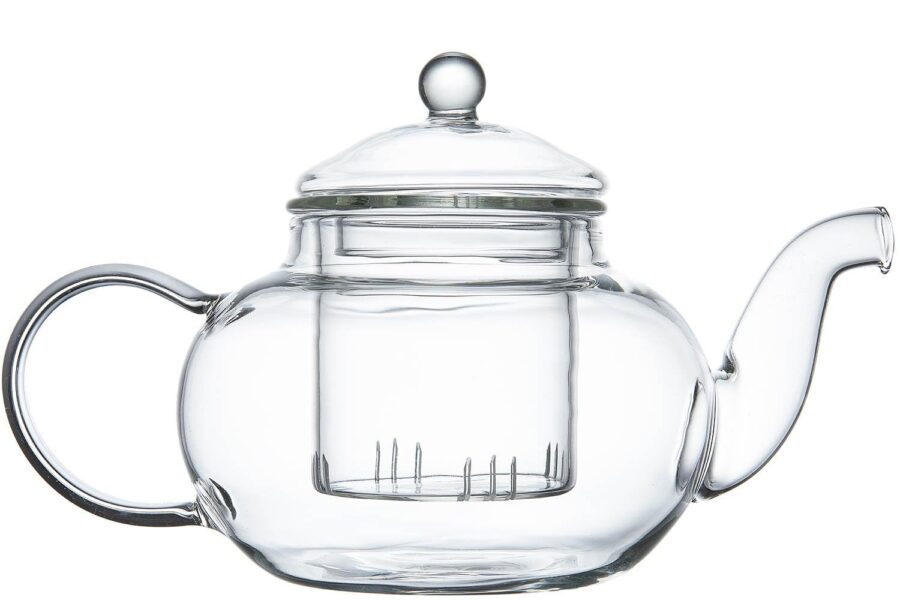 YoiYee 400ml Borosilicate Glass Teapot with Infuser