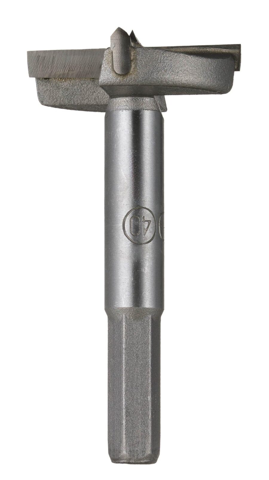 YoiYee 40mm Tungsten Carbide Woodworking Hole Saw Drill Bit, Hinge Boring Cutter Tool with Round Shank for Wood and Plastic - Includes Protective Case