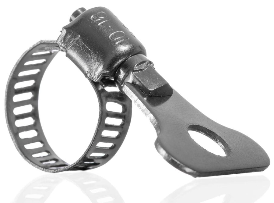 YoiYee 10-16mm Hose Clamps 4 Pack, 304 Stainless Steel Pipe Clips