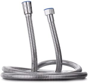 YoiYee 2.5m Shower Hose, 304 Stainless Steel Flexible Replacement Pipe