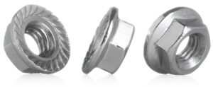 YoiYee M6 Nyloc Hex Nut, 304 Stainless Steel(A2-70), Pack of 24