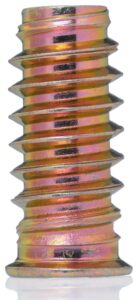 YoiYee M6 x 25mm Threaded Inserts for Wood, Hex Drive Nuts - 20 Pack