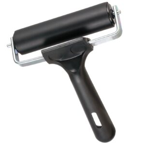 YoiYee 10cm Rubber Brayer Roller for Printmaking Stamping