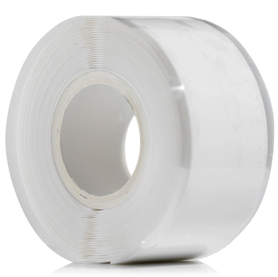YoiYee White Self Amalgamating Waterproof Tape, 3m x 25mm