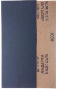 YoiYee 400 Grit Wet & Dry Sandpaper Sheets, 230 x 95mm, 10 Pack