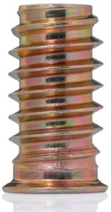 YoiYee M8 x 30mm Threaded Wood Inserts, Hex Socket Drive Nut, 12 Pack