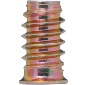 YoiYee 25 Pack M6 x 20mm Threaded Insert Nuts for Wood Furniture