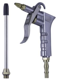 YoiYee Air Blow Gun Nozzle Duster Cleaner with 1/4" EU Pneumatic Air Compressor Quick Connect Fitting