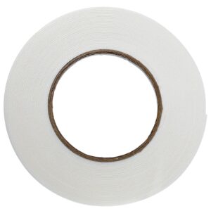 YoiYee 30mm Width White Double-Sided Foam Tape, Strong Adhesive, Ideal for Mounting & DIY Projects, 10m (L) x 30mm(W) x 1mm(T)