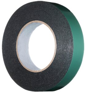 YoiYee 30mm x 10m Double Sided Foam Tape, Strong PE Mounting Strip, Black