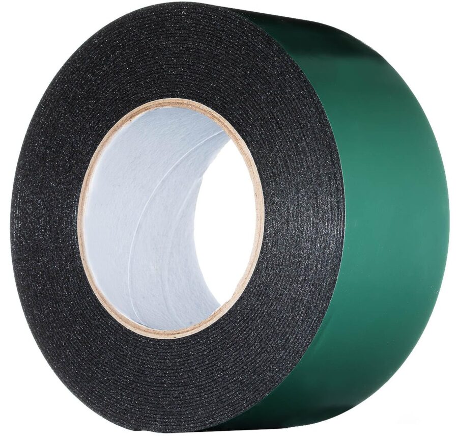 YoiYee 50mm x 10m Double Sided Foam Tape, Black Mounting Strip