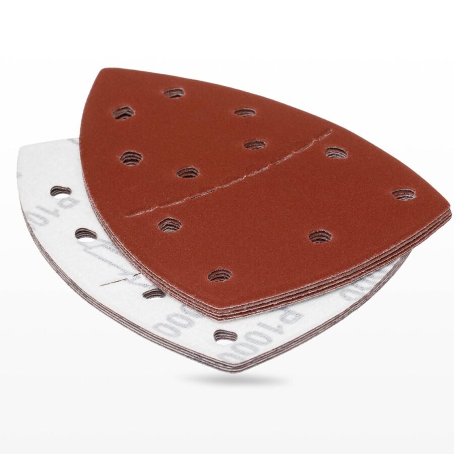 YoiYee 1000 Grit Mouse Detail Sander Sandpaper Sheets, 10 Pack