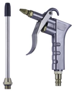 YoiYee Air Blow Gun Nozzle Duster Cleaner with 1/4" BSP Pneumatic Air Compressor Quick Connect Fitting