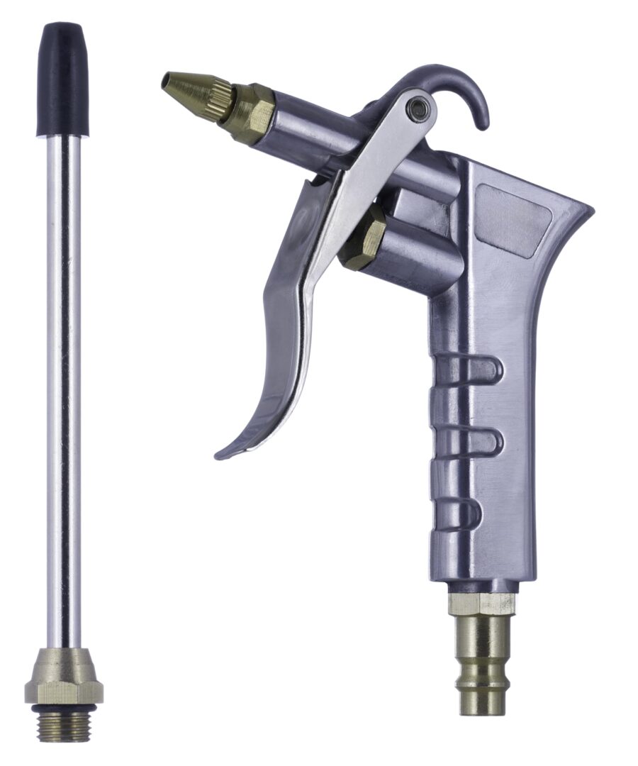 YoiYee Air Blow Gun Nozzle Duster Cleaner with 1/4" BSP Pneumatic Air Compressor Quick Connect Fitting
