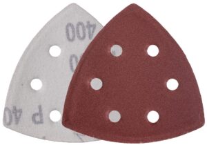 YoiYee 400 Grit Triangle Sandpaper Pads, Delta Detail Sanding Sheets, 20pk
