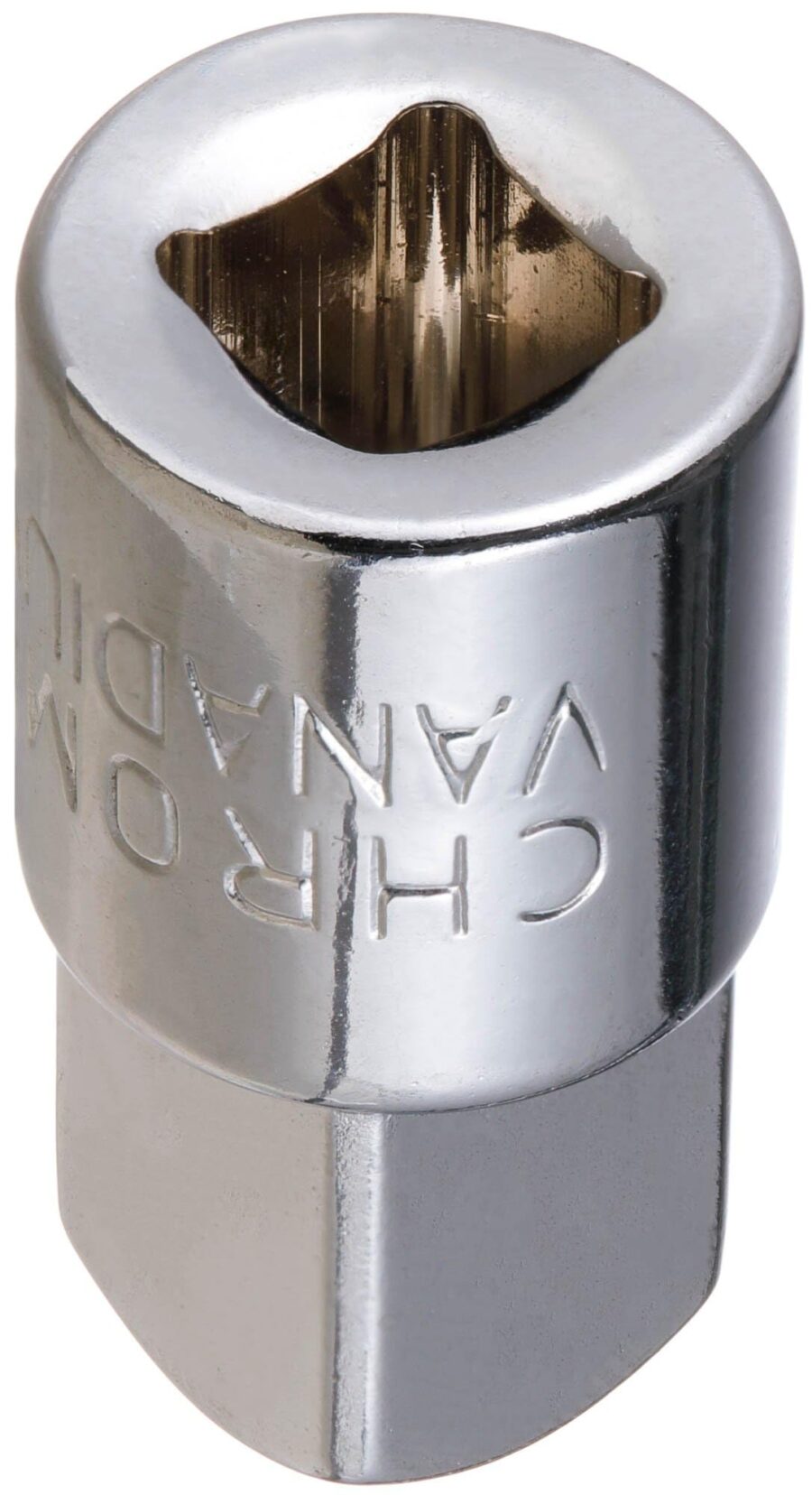 YoiYee Chrome Vanadium Steel Socket Adapter and Reducer Set, 1/4" Female to 3/8" Male Drive, Pack of 2