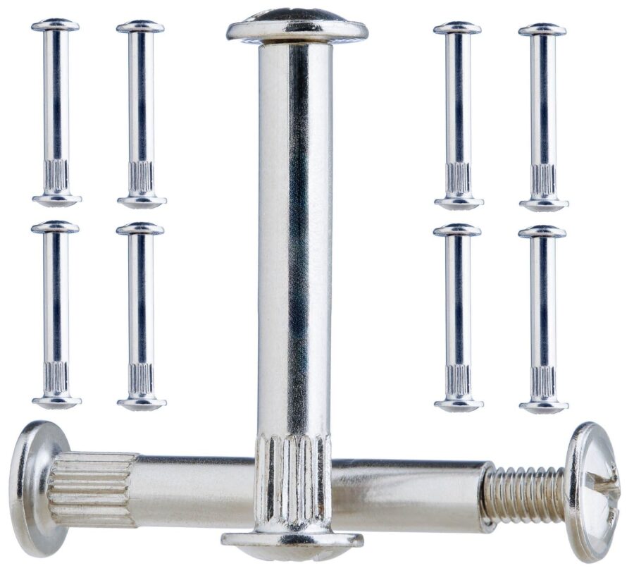 YoiYee M4 x 40mm Cabinet Connector Bolts, Pack of 10