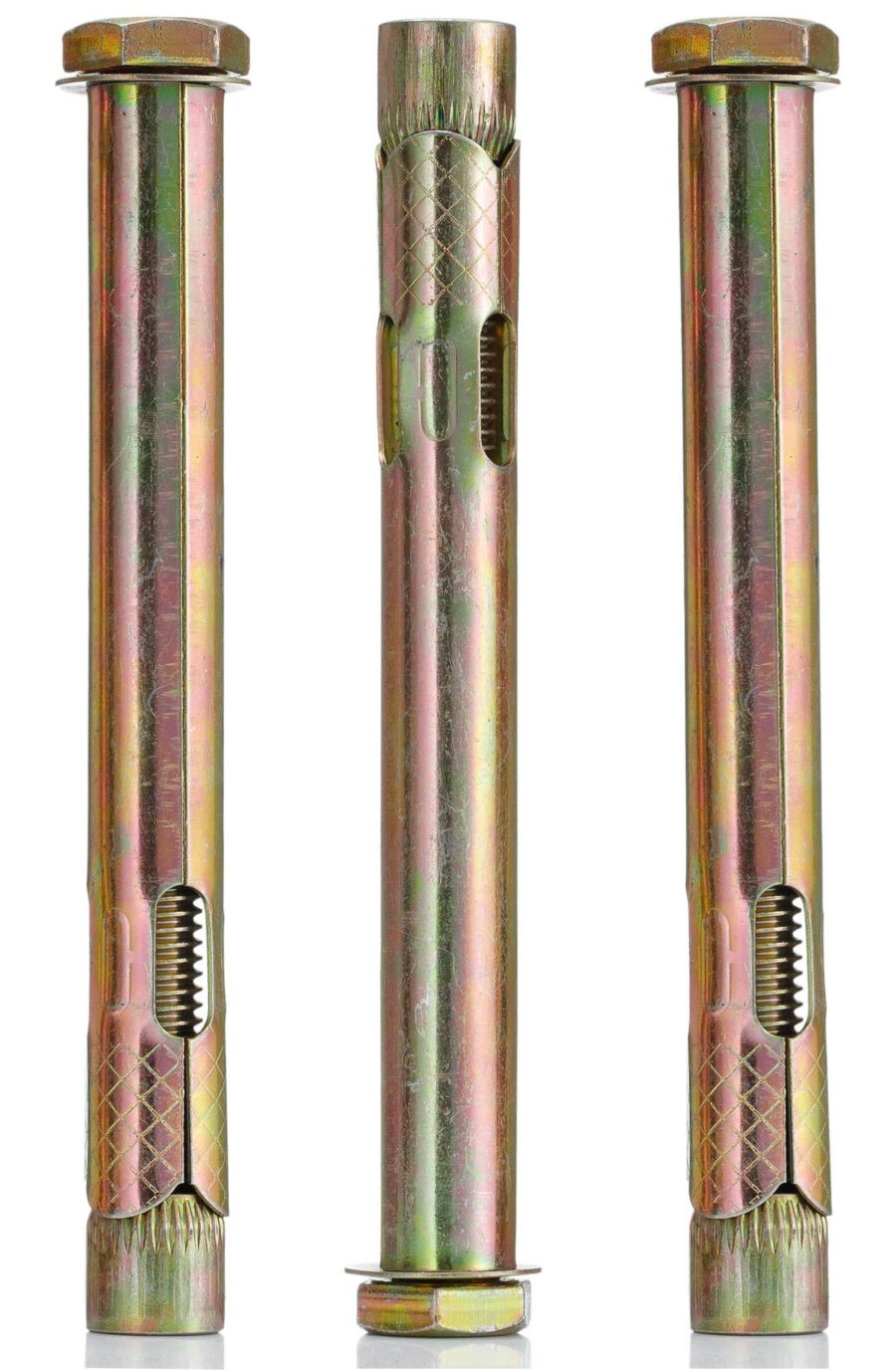 YoiYee M12 x 150mm Heavy Duty Sleeve Anchor Bolts for Masonry, 2 Pack