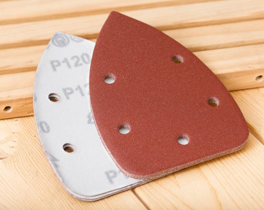 YoiYee 120 Grit Mouse Detail Sander Sandpaper, 140 x 90mm, 10 Pack