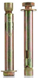YoiYee M16 Sleeve Anchor Bolts 20x150mm Concrete Masonry Anchors Pack of 2