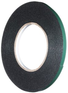 YoiYee 8mm x 10m Double Sided Foam Tape Black PE Mounting Strip