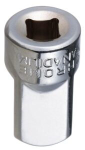 YoiYee 1/4" Female to 1/2" Male Socket Adapter, 2 Pack