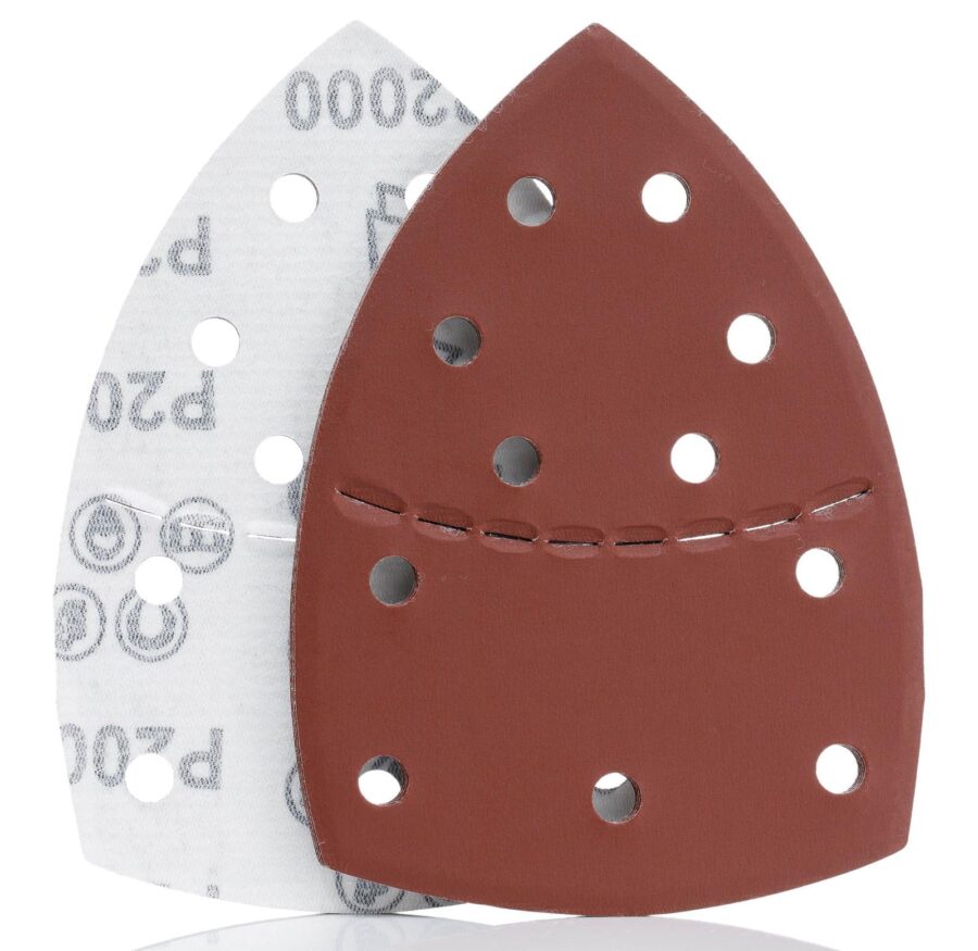 YoiYee 2000 Grit Mouse Detail Sander Sandpaper, 10 Pack