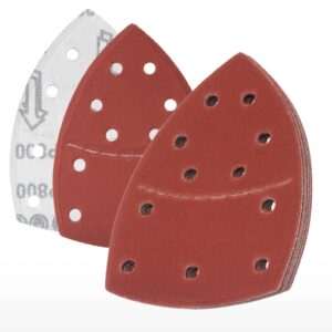 YoiYee Mouse Detail Sander Sandpaper Ultra-Fine P800/1000/1500/2000, 20PCS