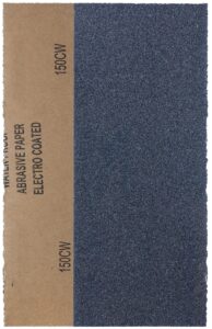 YoiYee 150 Grit Wet & Dry Sandpaper Sheets, 23 x 9.5cm, 10 Pack