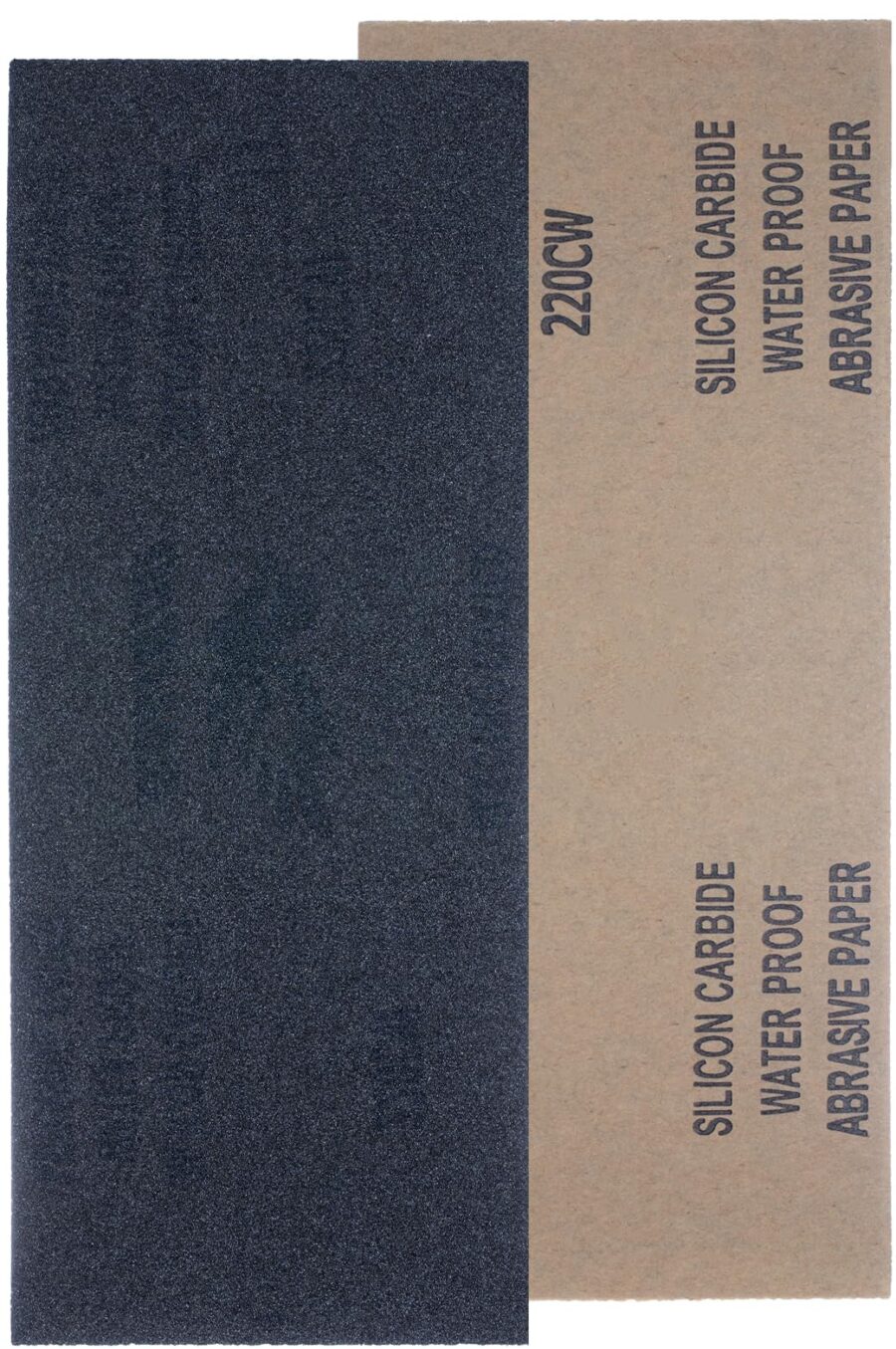 YoiYee 220 Grit Wet and Dry Sandpaper Sheets, 230 x 95mm, 10 Pack