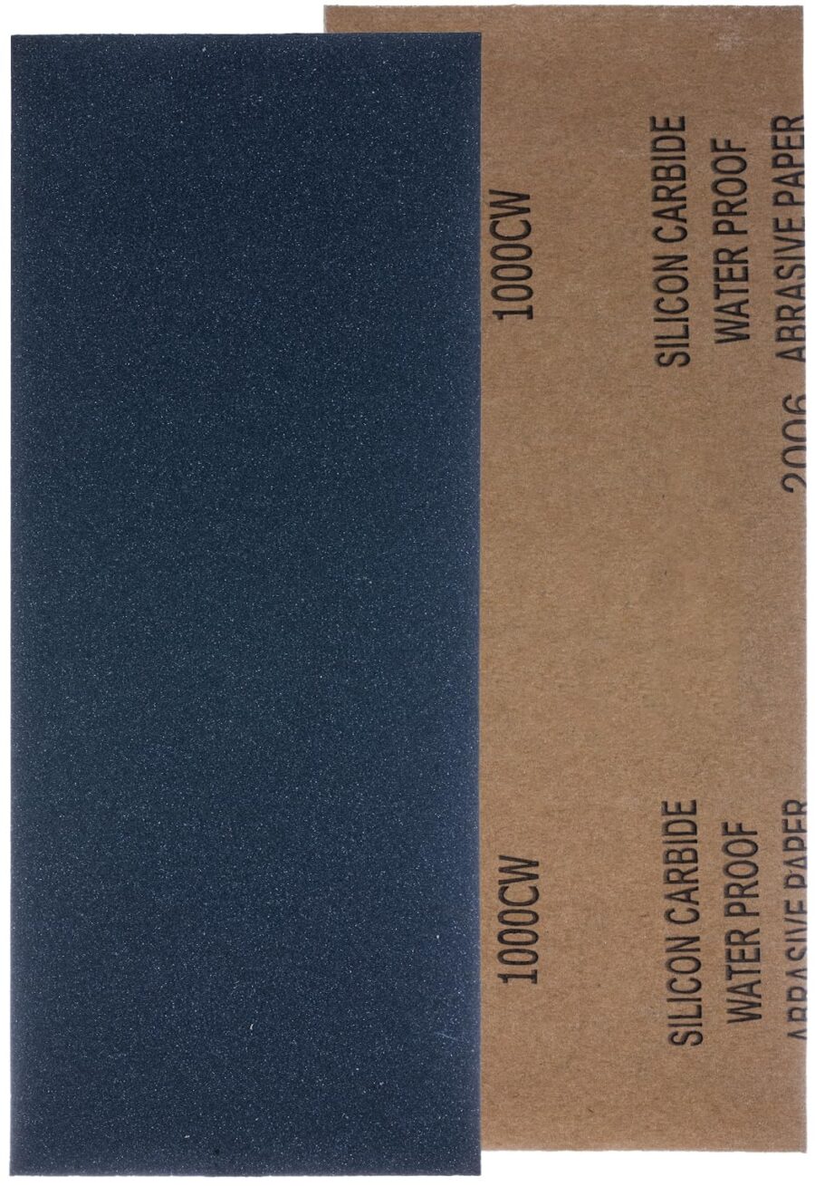 YoiYee 1000 Grit Wet and Dry Sandpaper Sheets, 10 Pack