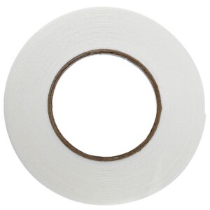 YoiYee 38mm Width White Double-Sided Foam Tape, Strong Adhesive, Ideal for Mounting & DIY Projects, 10m (L) x 38mm(W) x 1mm(T)