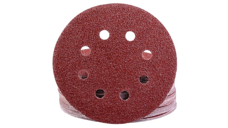 YoiYee 125mm Sanding Discs 40-800 Grit Orbital Sandpaper, 50 Pack