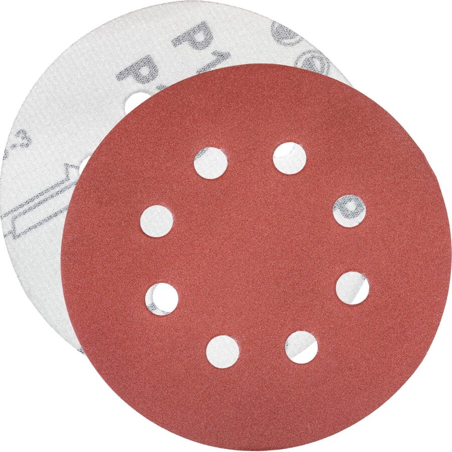 YoiYee 1200 Grit Sanding Discs, 125mm 8 Hole Orbital Sander Pads, 20 Pack