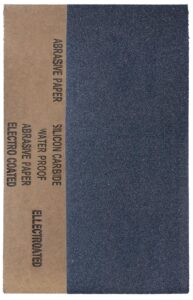 YoiYee 280 Grit Wet & Dry Sandpaper Sheets, 23 x 9.5cm, 10 Pack